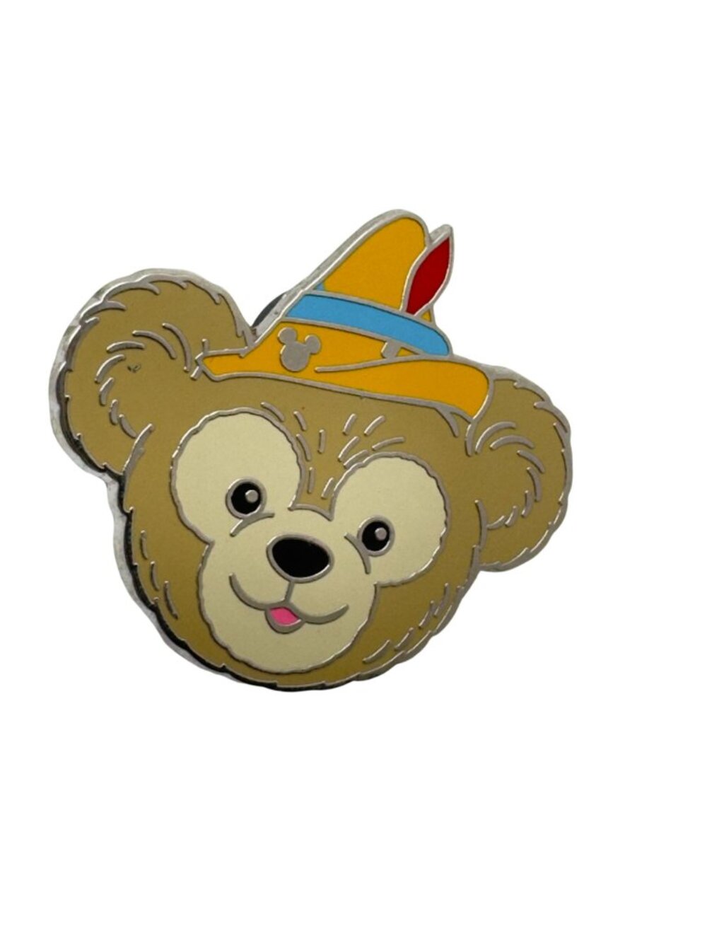 2013 Duffy Bear In Hats Hidden Mickey Pins 4 Pc Set Disney Collectible Pin Set - Picture 2 of 6